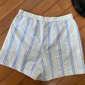BNWOT Artizia Wilfred Striped Comfy High Waist Short